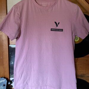American Eagle AE Softest T-Shirt Size XS (Pink)